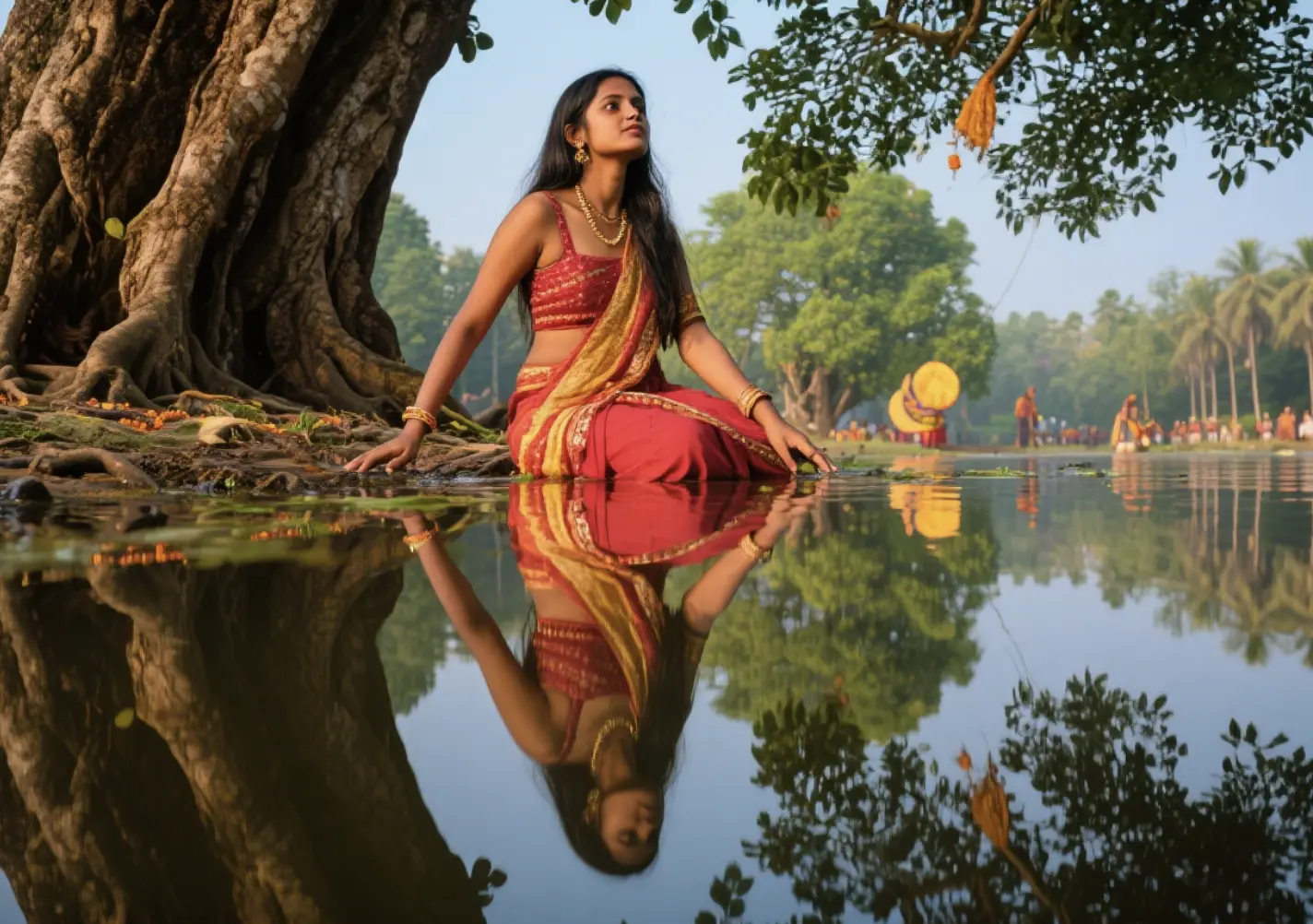 Vat Purnima Photo Pose