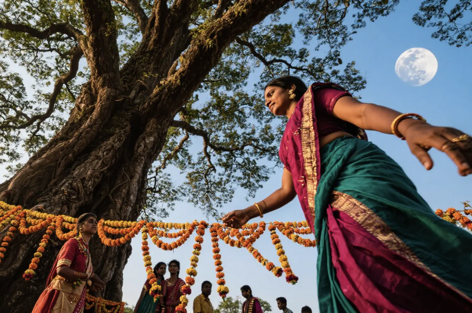 Vat Purnima Photo Pose