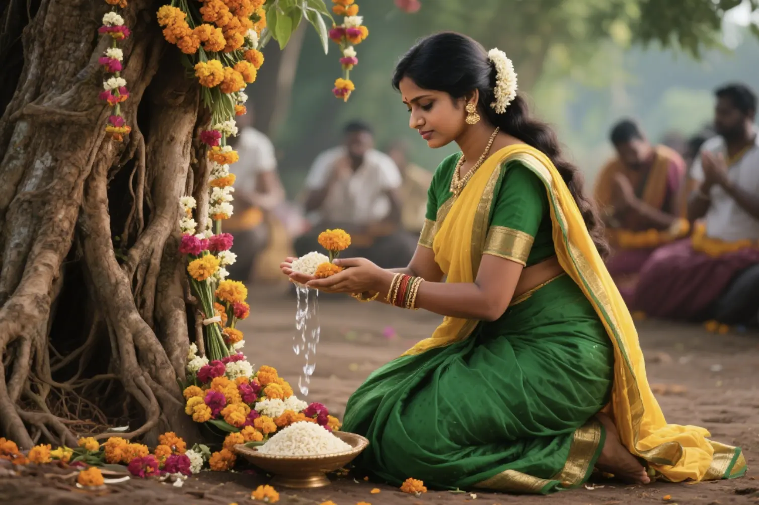 Vat Purnima Photo Pose