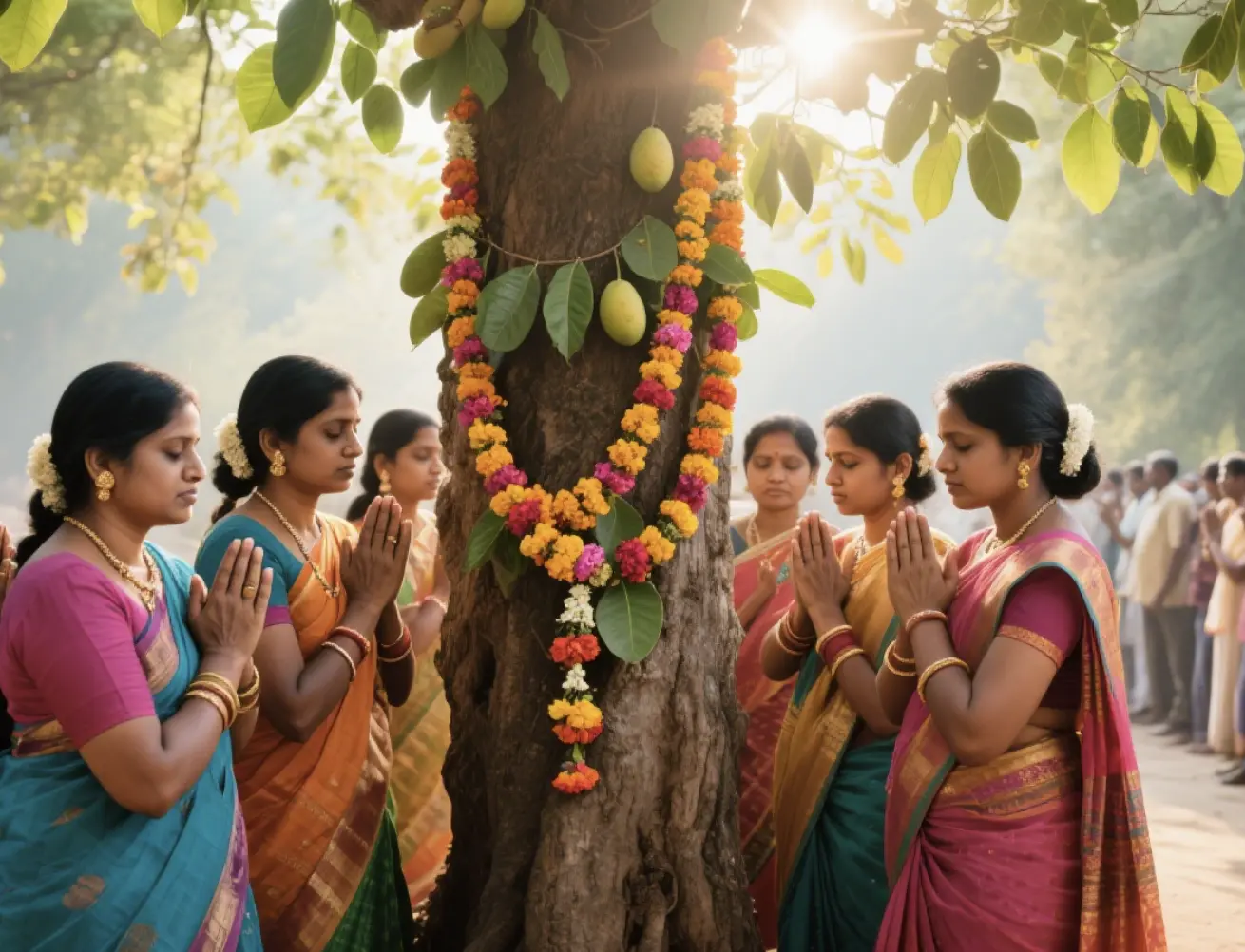 Vat Purnima Photo Pose
